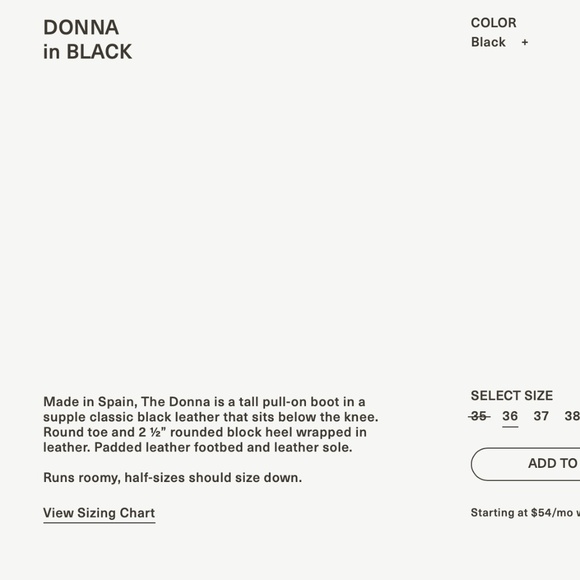 NWT LOQ Donna Boot in Black - Picture 8 of 13